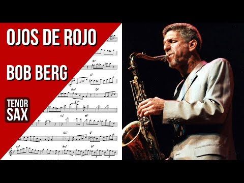 Bob Berg on "Ojos de Rojo" (Live in 1977) | Solo Transcription (Bb)