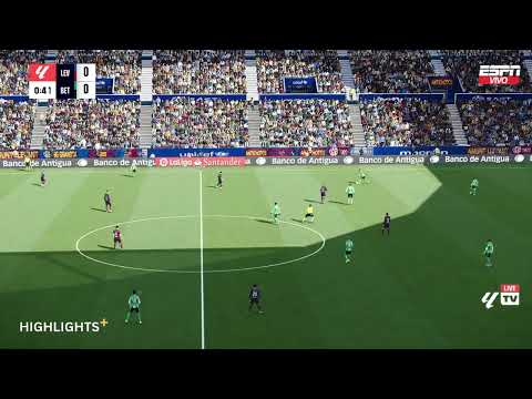 Levante vs Real Betis 2-2 | 2025 LaLiga | Match Highlights