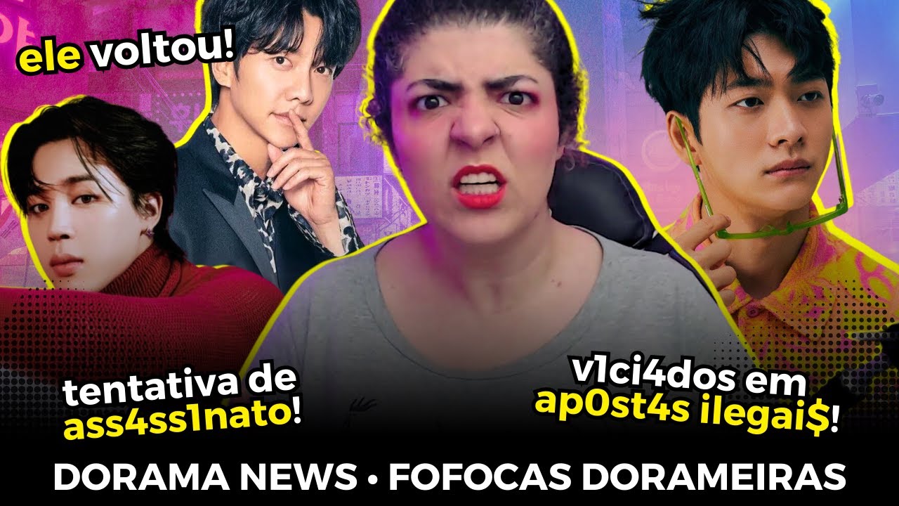 JIMIN E IDOLS CAEM EM G0LP3 • FÃS ACUS4DAS DE TENTATIVA DE ASS4SS1N4TO • E MAIS NOTÍCIAS DOS DORAMAS