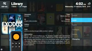 Kodi Stix - How to install the Exodus Addon