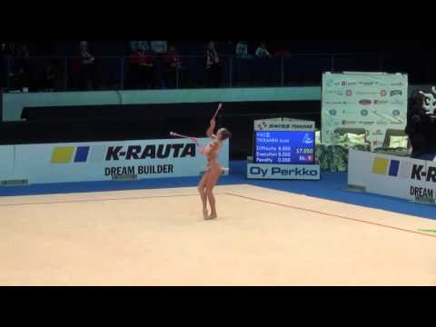Katsiaryna Halkina BLR clubs Espoo World Cup 2016