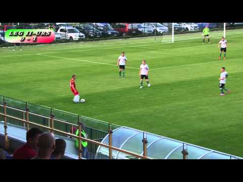 Skrót meczu Legia II Warszawa - KS Ursus.20.08.2014r.