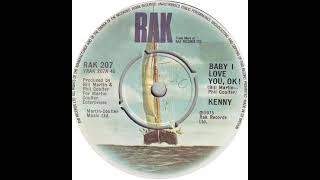 UK New Entry 1975 (131) Kenny - Baby I Love You, OK!