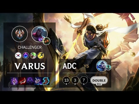 Varus ADC vs Ashe - KR Challenger Patch 10.12