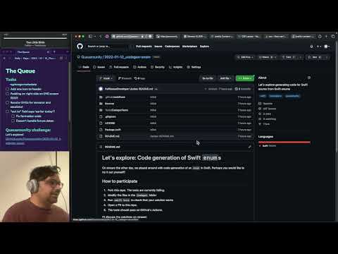 🟣 Let's Explore! Code Generation from Swift enums | Queuemunity Challenge 1 thumbnail