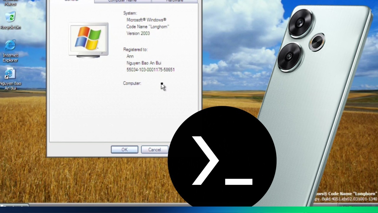 Emulate Windows Longhorn build 4051 on Android phones with Termux