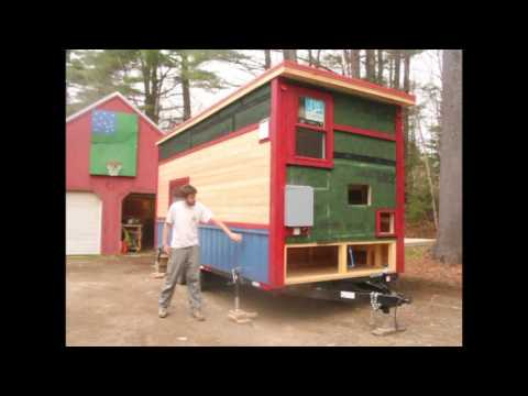 The Whirly House - 8x18 Tiny House Build Walkthrough