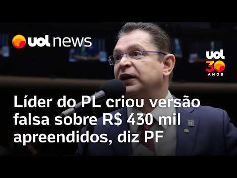 Sóstenes Cavalcante: PF afirma que líder do PL na Câmara criou versão falsa sobre R$ 430 mil
