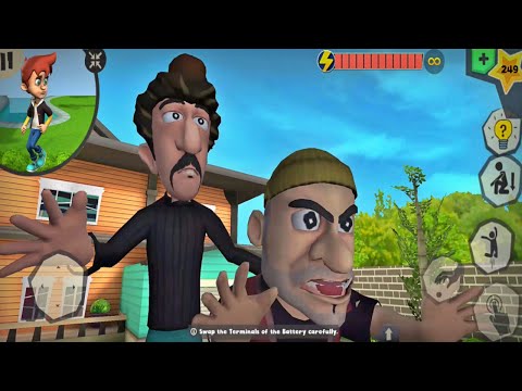 Scary Robber Home Clash New Update New Levels Brian Troll Felix & Lester Giants (Android,iOS)