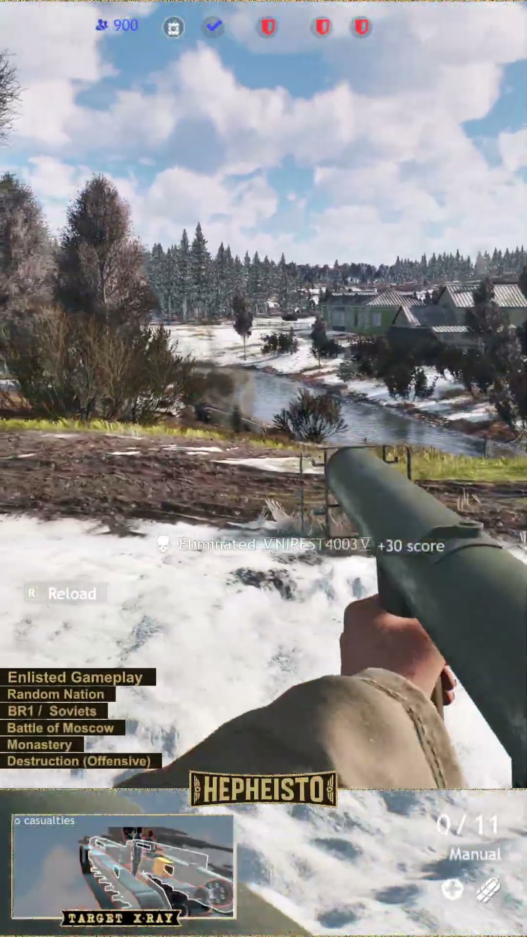 Paratrooper eliminates Panzer III J with M1 Bazooka