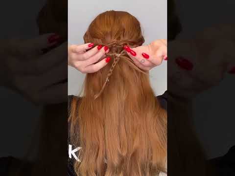 Simple everyday hairstyle 1