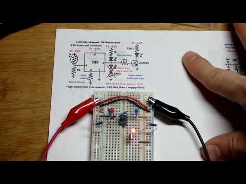 NPN BJT Helping 555 Timer High Output To Power LED Load