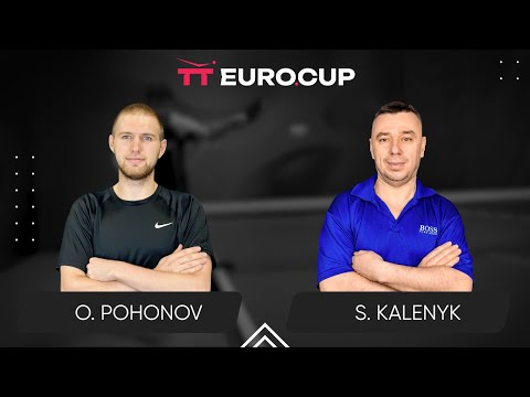 23:15 Oleksandr Pohonov - Serhii Kalenyk 25.02.2025 TT Euro.Cup Ukraine Master. TABLE 3