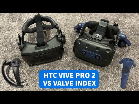 HTC Vive Pro 2 vs Valve Index: Hands-on VR headset comparison
