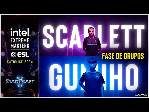 VALE A VAGA! 🔥 IEM Katowice - Scarlett vs Gumiho | Starcraft 2 - Fase de Grupos