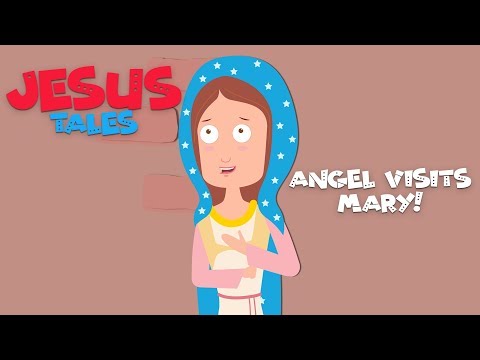 Angel Visits Mary | Jesus Tales | Stories of Jesus Christ | 4K Video