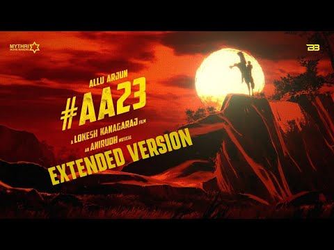 23 Theme Extended Version | Icon Star Allu Arjun | Lokesh Kanagaraj | Anirudh
