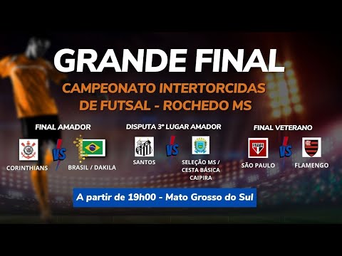 Grande Final do 5º Campeonato Inter Torcidas de Futsal - 12/05/2022 - Rochedo/MS - TVCH AO VIVO
