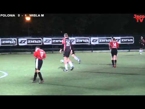 Mecz ligowy  Polonia II '94 - Wisła Maciejowice '94 - skrót  08 10 2011