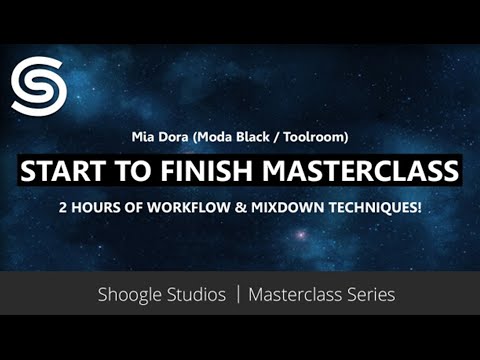 Production, workflow and mixdown techniques - Mia Dora (Moda Black / Optimo / Toolroom / Posterboy)