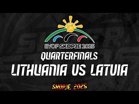 LITHUANIA - LATVIA // EYOF SKOPJE 2025 // U18 MEN 3X3 BASKETBALL // QUARTERFINAL