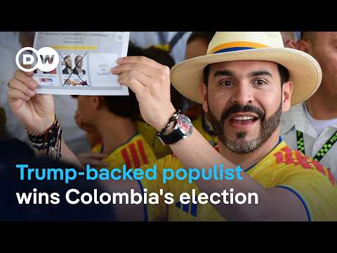 哥倫比亞大選：川普支持的德拉埃斯普里耶拉自行宣佈勝選！| DW 新聞 (Colombia Election: Trump-Backed De la Espriella Claims Victory | DW News)