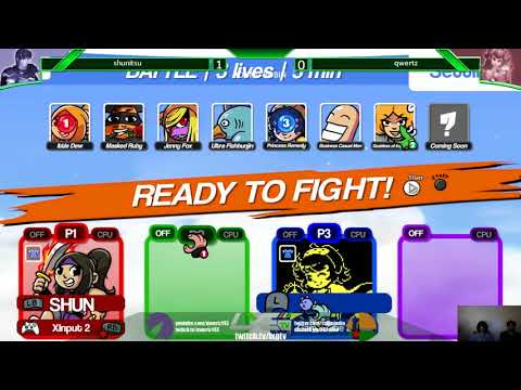 Slap City August Monthlies GRAND FINALS - qwertz143 vs Shunitsu