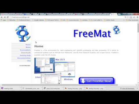 ENGR 100 FreeMat Tutorial 01