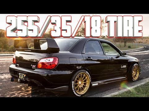IDEAL Fitment for 2002-2007 GD Subaru WRX STI Non-Wide Body??! Tire Specs & Wheel Specs revealed!