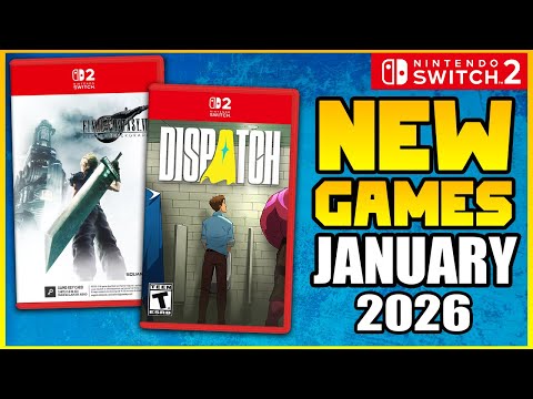 10 Great Switch 2 Games Coming January 2026!