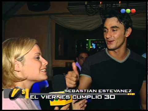 Sebastián Estevanez Cumple 30 Años, Su Familia -- Versus