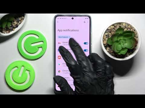 How to Turn On / Off App Notifications on MOTOROLA Edge 30