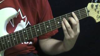 Guirar Lesson - American Woman By The Guess Who - How to Play Guitar Tutorial - Lenny Kravitz