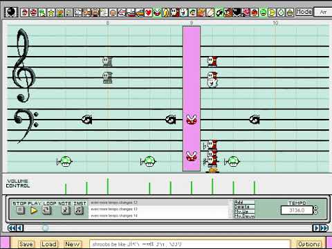 Another's Requiem (Mario & Luigi) Partners In Time - Super Mario Paint cover