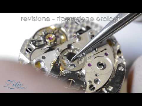 Riparazione orologio EBERHARD NUVOLARI VALJOUX 7750