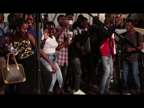 Concierto de marrabenta en Fundação Fernando Leite Couto, Maputo, Mozambique