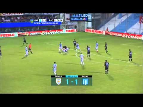Rafaela 1 vs Racing 1 - Los Goles!!! Fecha 4 Primera División 2015