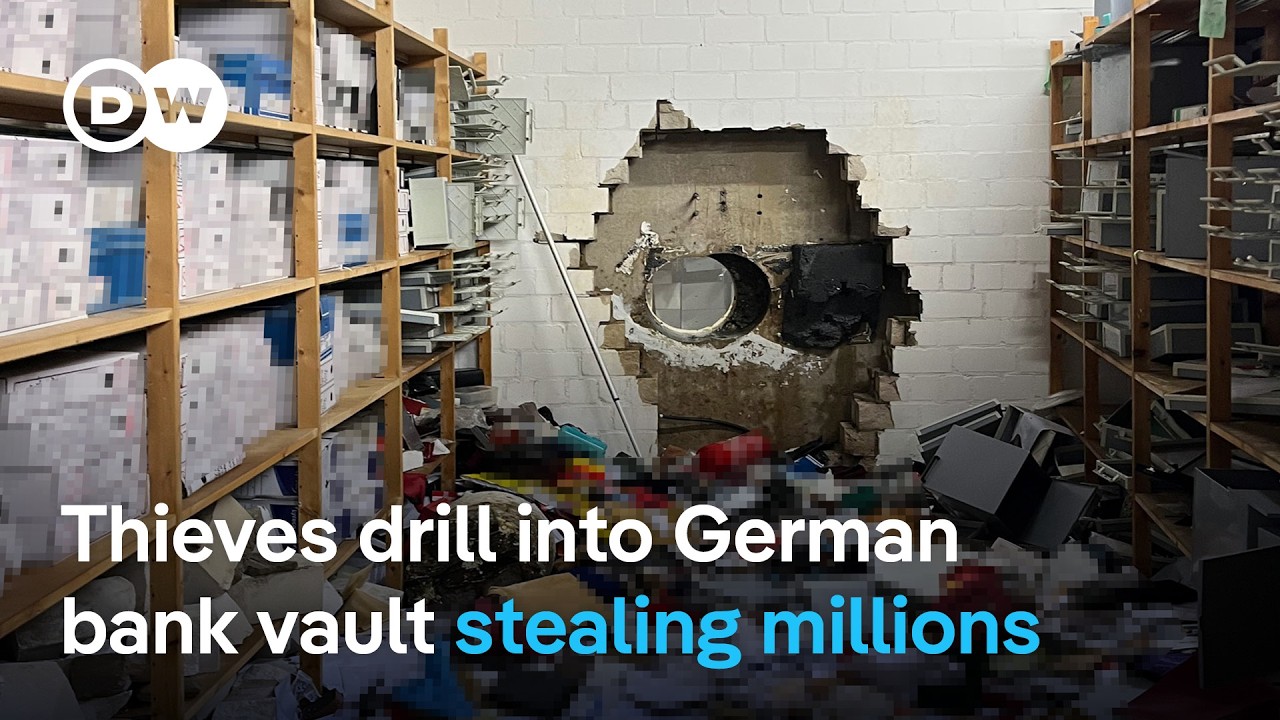 Millions of euros stolen in elaborate bank vault heist in Germany | DW News