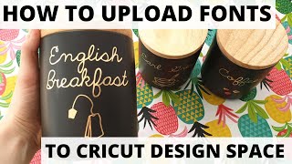 How To Quickly Download Fonts To Cricut Design Space