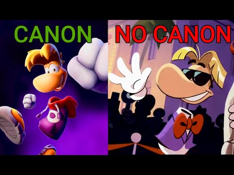¿Que juegos de Rayman son CANON y cuales no?
