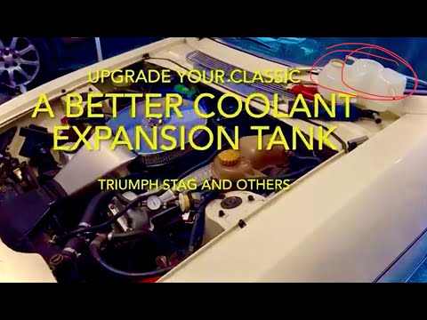 CLASSIC CAR UPGRADED COOLANT EXPANSION TANK