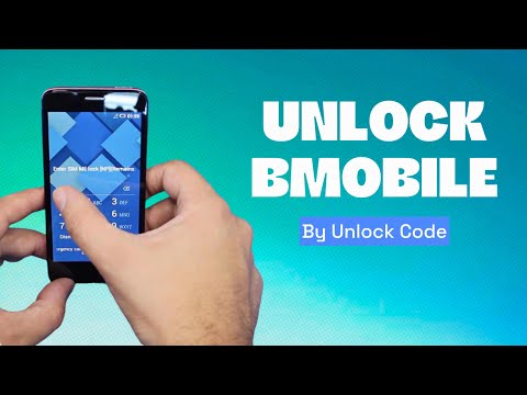 How to Unlock Any BMobile Phone by Unlock Code.