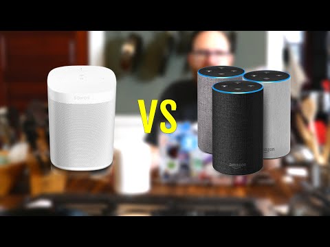 Sonos One vs Amazon Echo