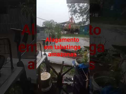 Alagamento em tabatinga amazonas