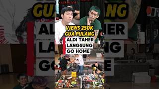 Aldi Taher beneran pulang dari Marapthon