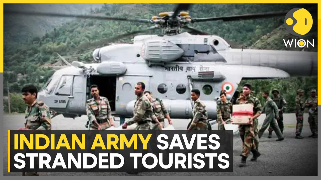 Indian Army Conducts Rescue Ops In J&K: Tourists Stranded In Heavy Snow At Sinthan Top | WION