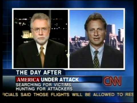 CNN 9/11 LIVE TV Coverage (9/12/01) 8:15 P.M - 8:30 P.M
