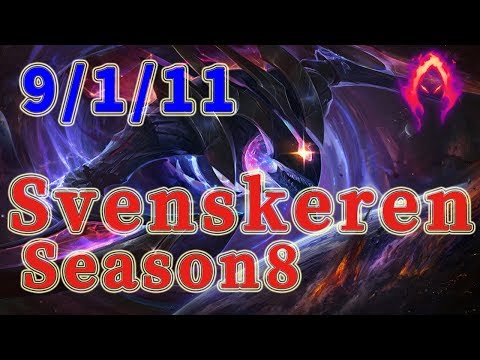 C9 Svenskeren Kha'Zix Jungle vs Elise Patch 8.19