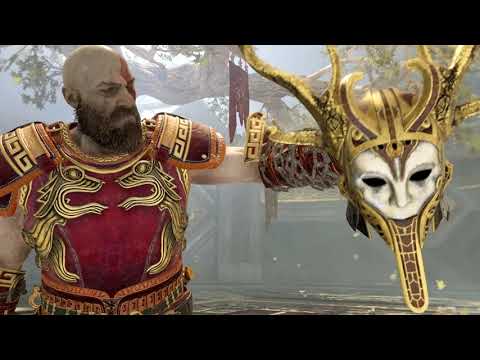 God of War 2018 - Rota Valkyrie Boss Fight (PS4)