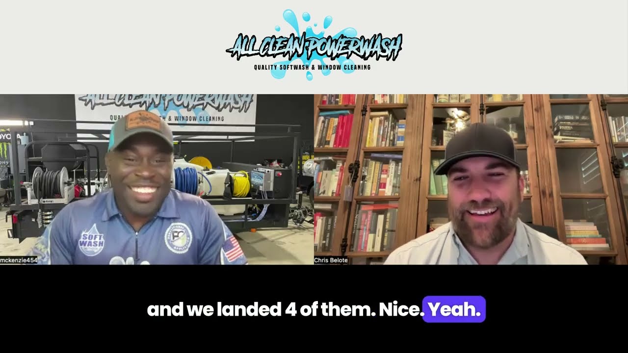 How All Clean Power Wash Gets 100+ QUALITY Leads Per Month And Does Almost $40K/Truck Per Month!